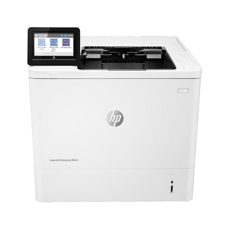 HP LaserJet Enterprise M610dn Printer - 52ppm Black Mono Laser Printer with Duplex & Network (7PS82A)
