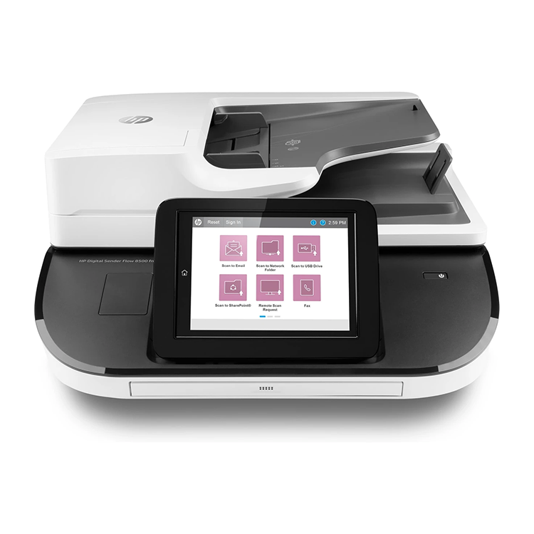 HP ScanJet Enterprise Flow N9120 fn2 Document Scanner – A3 Flatbed & ADF Network Scanner with Keyboard (L2762A)