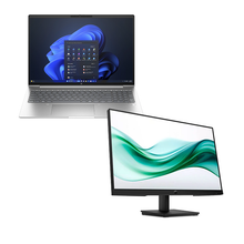 HP ProBook 465 G11 16” Laptop (AMD Ryzen 7-7735U, 16GB/512GB, WUXGA, Windows 11 Pro) + HP Series 3 Pro 23.8” FHD Monitor 324PV (9U5C1AA) Bundle (A45T9PT)