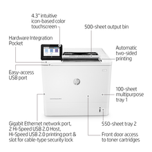 HP LaserJet Enterprise M610dn Printer - 52ppm Black Mono Laser Printer with Duplex & Network (7PS82A)