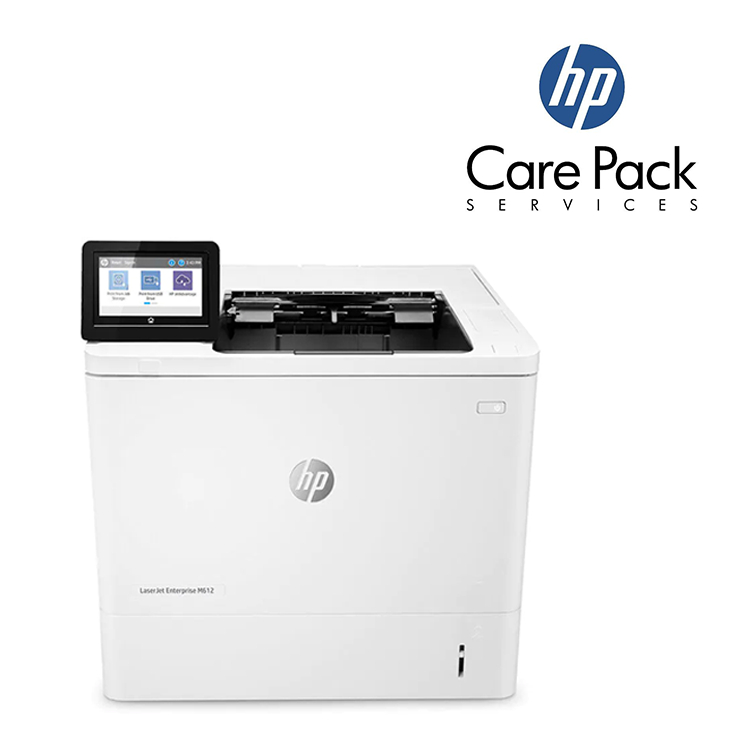 HP LaserJet Enterprise M612dn Printer - 71ppm Black + 3-Year NBD Warranty (7PS86A-3YCP)