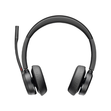 Poly Voyager 4320 UC Stereo Headset - Bluetooth Stereo with BT700C + Charging Stand (77Z31AA)