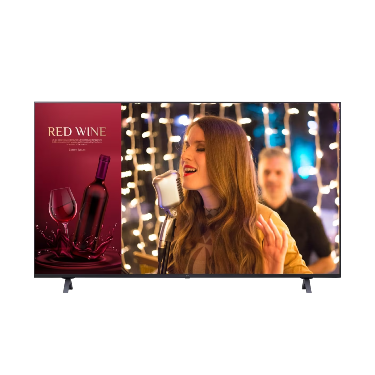 LG 65” 4K Ultra HD Digital Signage Display with WebOs
