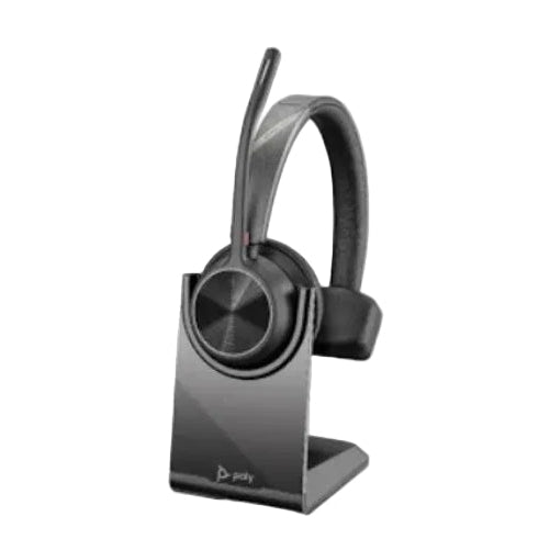 Poly Voyager 4310 UC Mono Headset with BT700 Adapter & Charging Stand (77Y92AA)