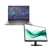 HP ZBook Power G11 16” Mobile Workstation (Intel U7-155H, 16GB/512GB, RTX 500 Ada, WUXGA Touch, Windows 11 Pro) + HP Series 3 Pro 23.8” FHD Monitor 324PV Bundle (A71DPPT)