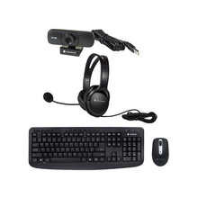 Dynabook 4-in-1 Home Office Bundle (Keyboard, Mouse, Webcam, Headset) OA1230A-4HBU